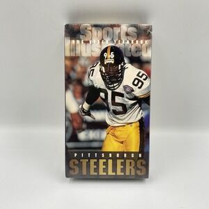 95' Pittsburgh Steelers 60 Minute Men Sports Illustrated 1996 Video Yearbook NOS